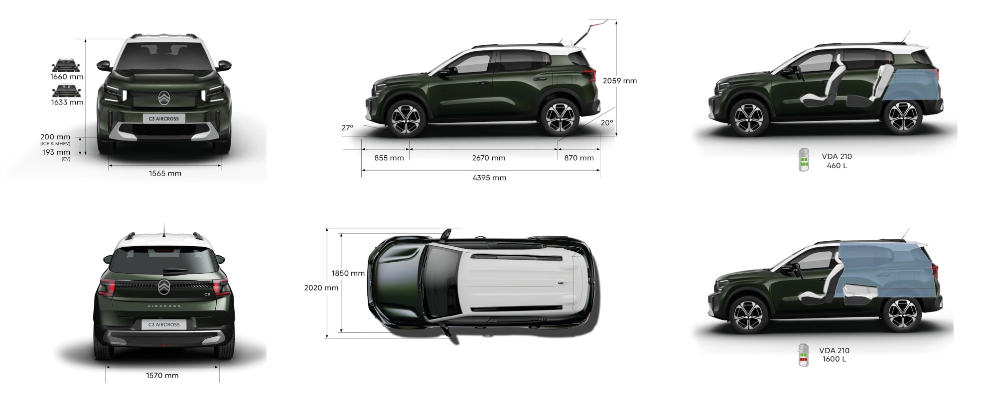 Citro n C3 Aircross Elektrisk Familie SUV Citro n Danmark Citro n C3 Aircross Elektrisk Familie SUV Citro n Danmark